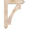 Ekena Millwork Westlake Arts and Crafts Smooth Bracket w/ Offset Brace, Douglas Fir, 7 1/2"W x 32"D x 44"H BKT0806X32X44WTL03SDF - alternate 2